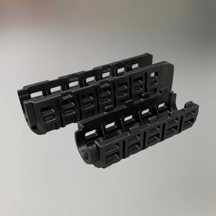 Цівка на АК 47/74 DLG TACTICAL (DLG-136) тугоплавка, колір Чорний, планка picatinny з кріпленням M-LOK 241700 фото