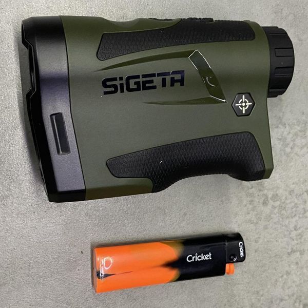 Далекомір лазерний Sigeta iMeter LF1000A, 6x22, дальність 6-1000 м, з обчисленням швидкості, висоти, кута нахилу і скануванням 243282 фото