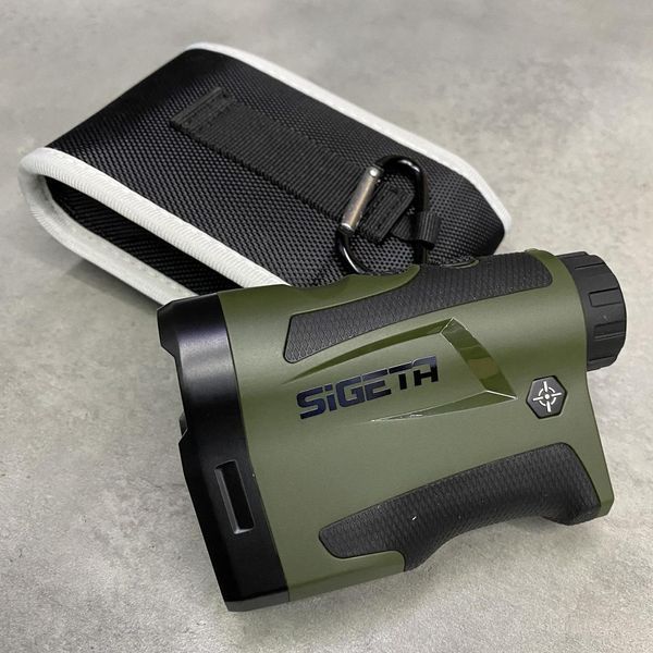 Далекомір лазерний Sigeta iMeter LF1000A, 6x22, дальність 6-1000 м, з обчисленням швидкості, висоти, кута нахилу і скануванням 243282 фото