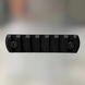 Планка Picatinny для крепления на M-LOK, Черная, DLG TACTICAL (DLG-111-black) 7 Slots, планка Пикатинни для M-LOK 242249 фото 1