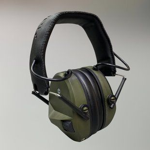 Навушники тактичні Earmor M30, активні, NRR 24, колір &ndash; Олива, активні навушники військові 243808 фото