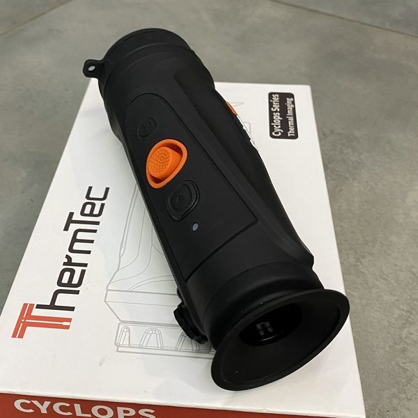 Тепловизор ThermTec Cyclops 650, 640x512, AI-режим распознавания и оценки дистанции, Wi-Fi 243284 фото