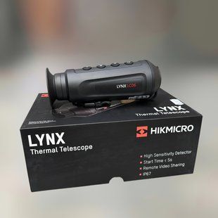 Тепловизионный монокуляр HikMicro LYNX LC06, 6.2 мм, 250 м, Wi-Fi (HM-2TS01-06XF / W-LC06) 245025 фото