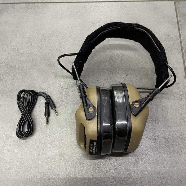 Наушники тактические Earmor M31, активные, NRR 22, цвет &ndash; Олива, активные наушники военные 243810 фото