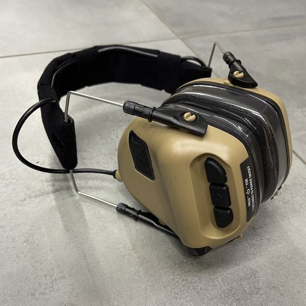 Наушники тактические Earmor M31, активные, NRR 22, цвет &ndash; Олива, активные наушники военные 243810 фото