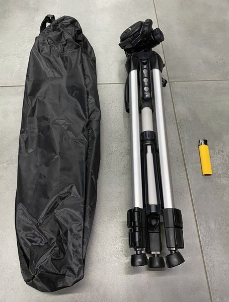 Штатив KONUS 3-POD-9, 53-146 см для установки любого рода оптики, вращение на 360, напольный 241943 фото