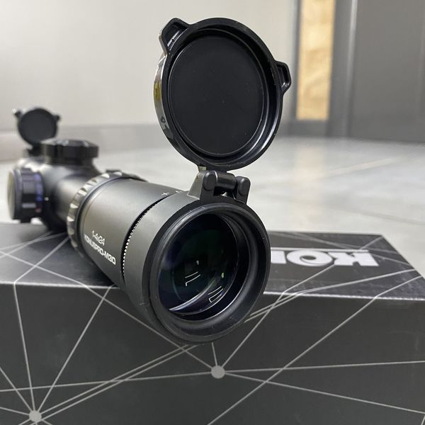 Оптичний приціл KONUS KONUSPRO M-30 1-4x24 IR, сітка Circle Dot з підсвічуванням 244651 фото