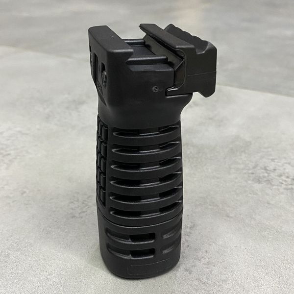 Рукоятка тактическая средняя, DLG TACTICAL (DLG-116), цвет Черный, с отсеком для хранения, на Вивер/Пикатинни 241729 фото