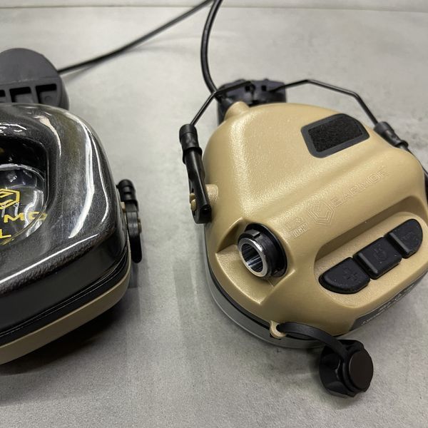 Навушники тактичні Earmor M31H Mod3, активні, з кріпленням на шолом, NRR 22, колір &ndash; Койот, активні навушники (M31H-T) 243813 фото