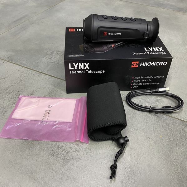 Тепловизор HikMicro Lynx Pro LE15, 15 мм, Wi-Fi, стaдиoмeтpичecĸий дaльнoмep, видеозапись 243315 фото