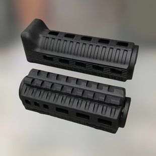 Цівка на АКСУ DLG TACTICAL (DLG-122-black) полімерна, колір Чорний, планка picatinny з кріпленням M-LOK 241850 фото