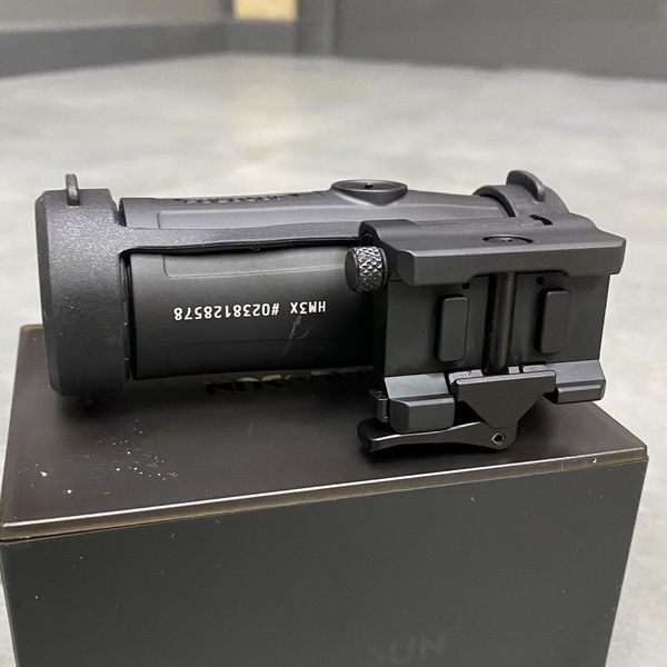 Магніфер Holosun HM3X 3x, 28 мм, відкидний механізм і швидкознімне кріплення на Вівер/Пікатінні 243316 фото