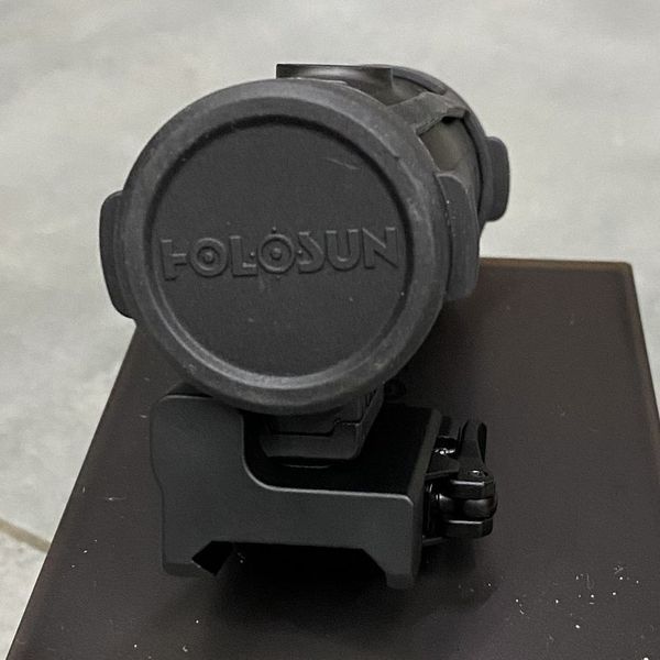 Магніфер Holosun HM3X 3x, 28 мм, відкидний механізм і швидкознімне кріплення на Вівер/Пікатінні 243316 фото