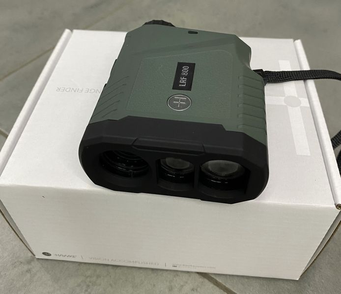 Далекомір лазерний Hawke LRF 800 (41022) LCD 6x25. Точність виміру на відстані до 800 м 241699 фото