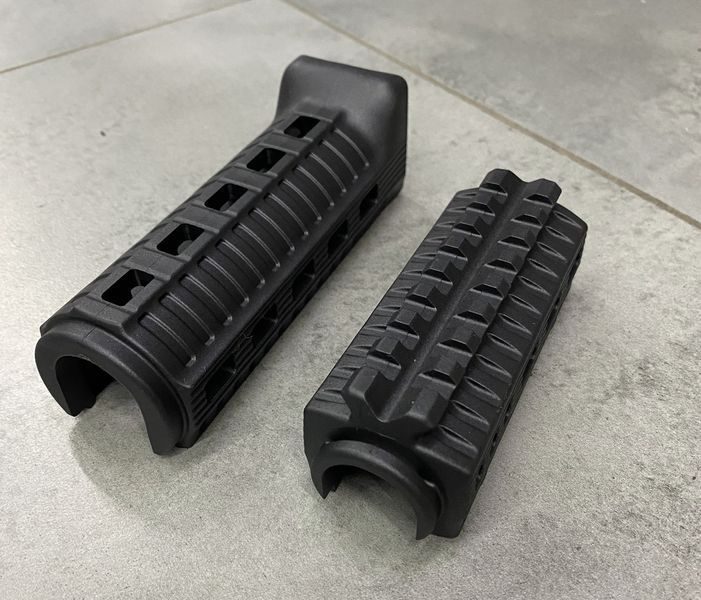 Цевье на АКСУ DLG TACTICAL (DLG-122) полимерное, цвет Черный, планка picatinny с креплением M-LOK 241850 фото