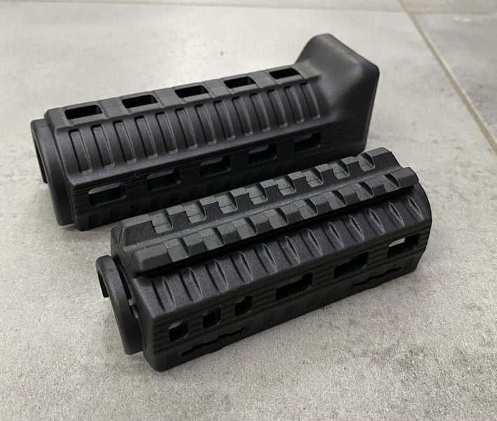 Цевье на АКСУ DLG TACTICAL (DLG-122) полимерное, цвет Черный, планка picatinny с креплением M-LOK 241850 фото