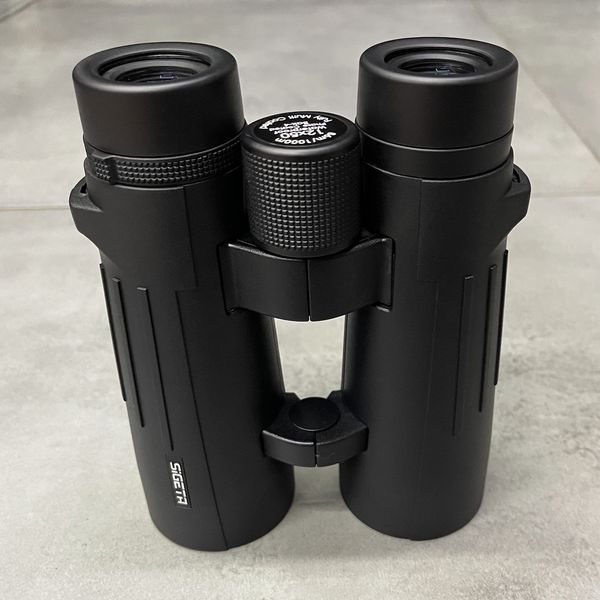 Бинокль SIGETA Imperial 12x50, Черный, светосила 16.8, Roof, водостойкий,&nbsp;чехол, нашейный ремень 242731 фото