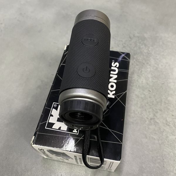 Далекомір лазерний KONUS RF-1500, 6x25, дальність 5-1500 м, з компенсацією кута нахилу та скануванням 243434 фото