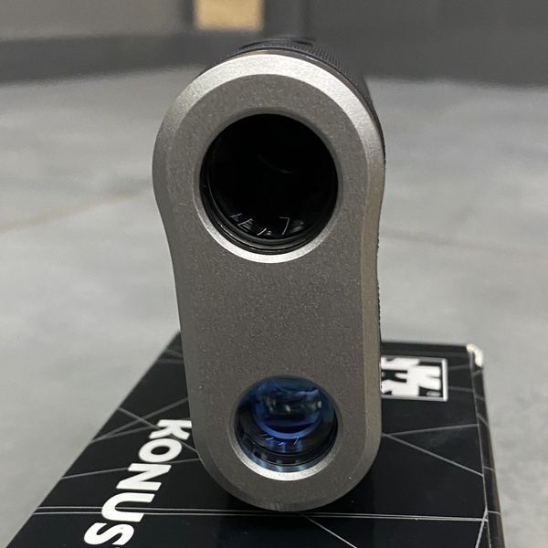 Далекомір лазерний KONUS RF-1500, 6x25, дальність 5-1500 м, з компенсацією кута нахилу та скануванням 243434 фото