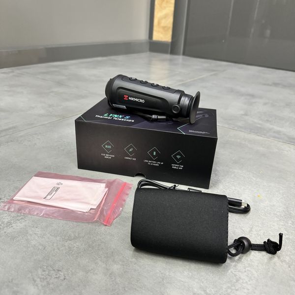 Тепловизионный монокуляр HikMicro LYNX LC06S, 6.2 мм, 160&times;120, Wi-Fi (HM-TS01-06S1F/W-LC06S) 245415 фото
