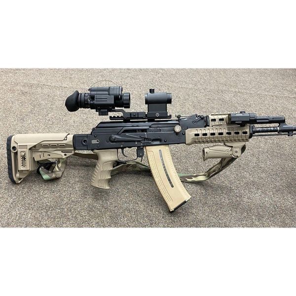 ПНБ, Монокуляр нічного бачення Spina optics PVS-14, 3х28, цифровий, 200 м, 850 нм, кріплення на шолом + на Пікатінні 244394 фото