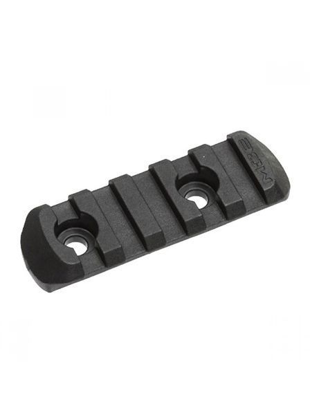 Планка Magpul MOE Polymer на 5 слотів, Weaver/Picatinny, колір Чорний 243345 фото